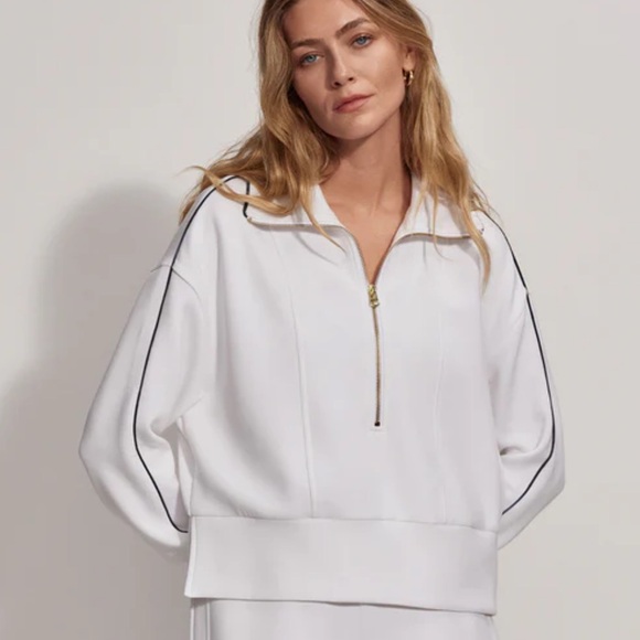 Varley Tops - Varley Davenport half zip double soft pull over XL (Flaw)